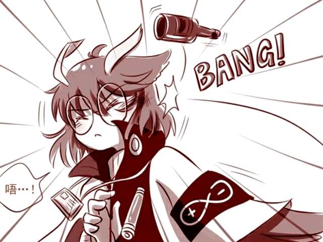 明日方舟女博士的日常漫画