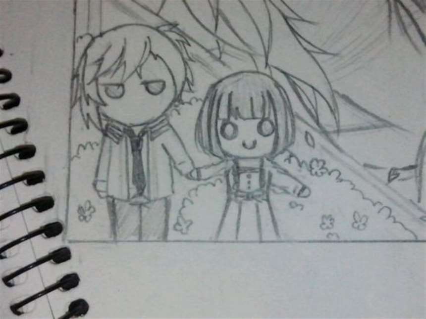 同人小漫画之七海春歌×美风蓝