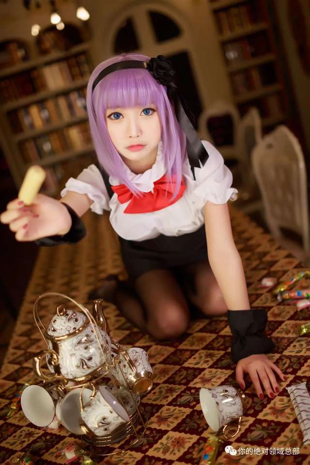 爱吃点心的黑丝小姐姐!粗点心战争 枝垂萤 cos