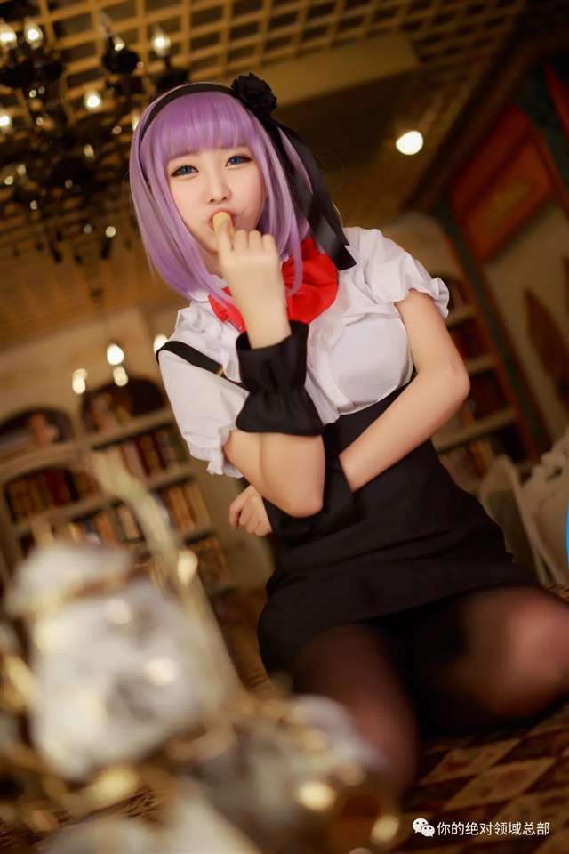 爱吃点心的黑丝小姐姐!粗点心战争 枝垂萤 cos