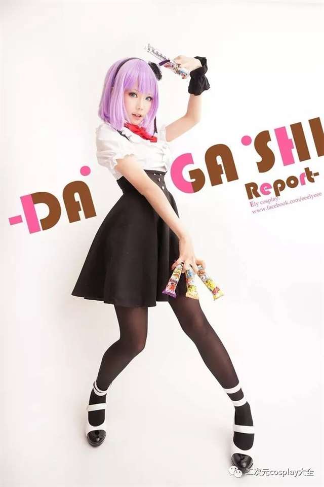 coser@ElyEE子给我们带来了《粗点心战争》枝垂萤cos