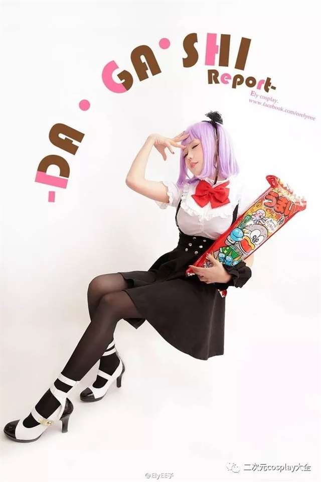 coser@ElyEE子给我们带来了《粗点心战争》枝垂萤cos