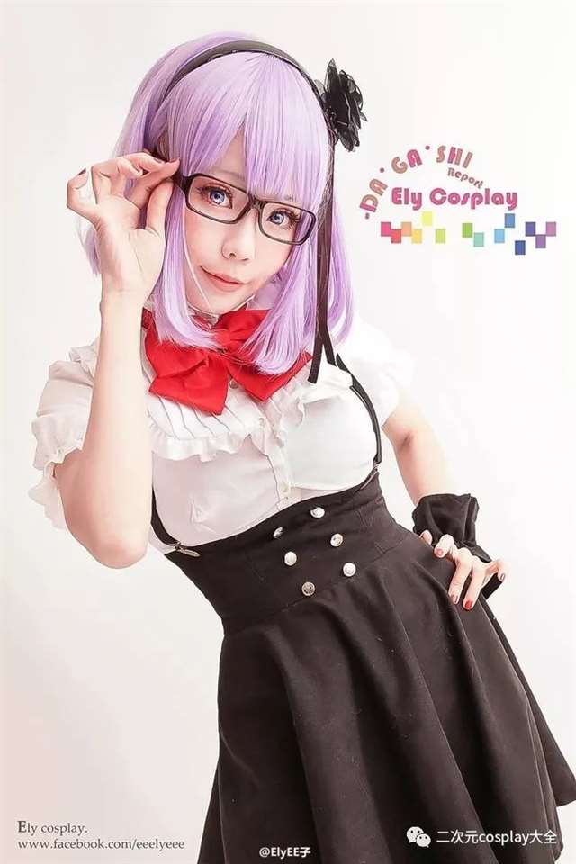 coser@ElyEE子给我们带来了《粗点心战争》枝垂萤cos