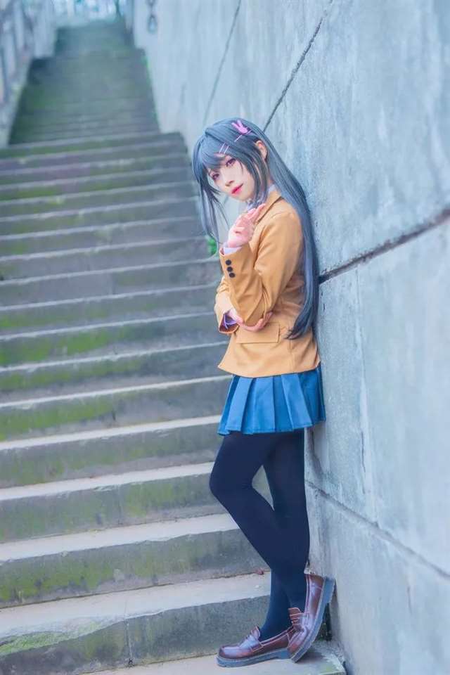 青春期笨蛋不做兔女郎学姐的梦CN:页斯COSPLAY:麻衣学姐