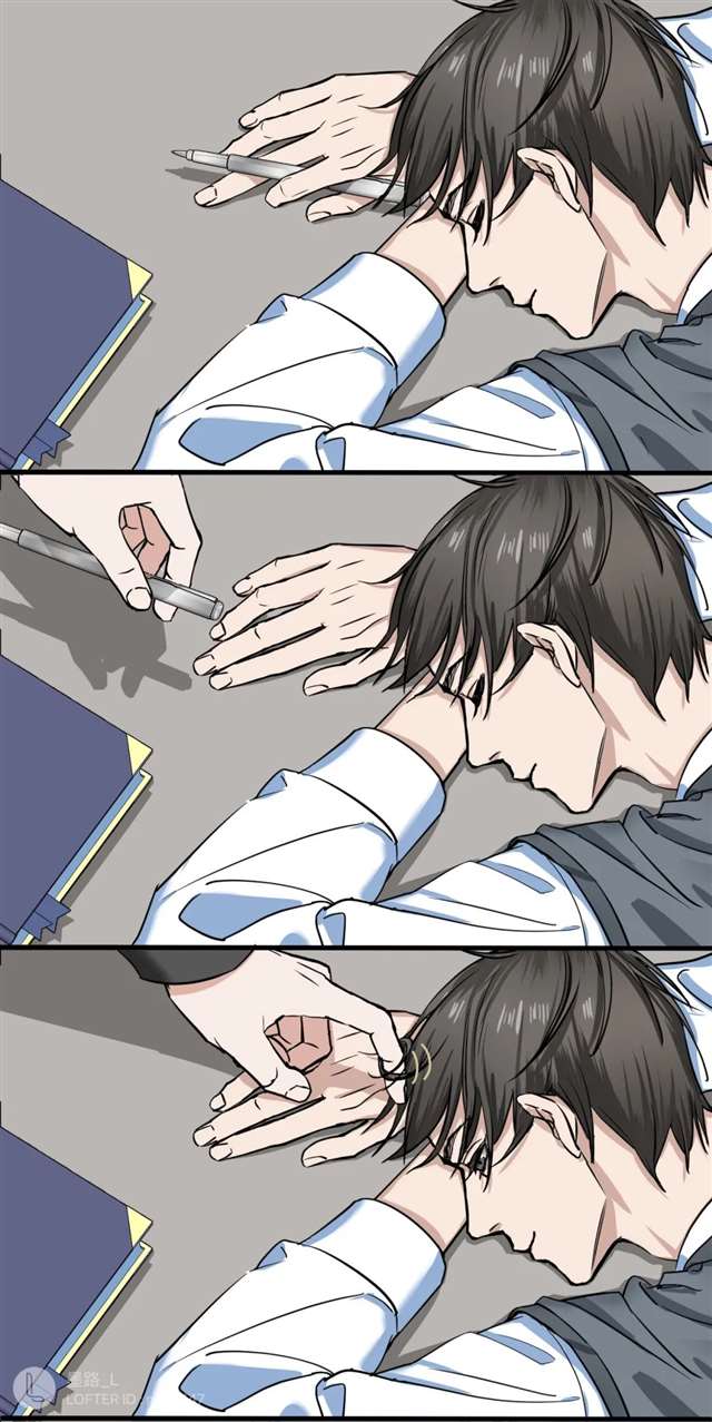 画师：墨路_L 188男团|渣攻们的小动作