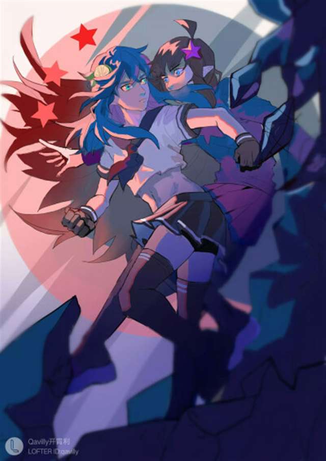 同人本子之凹凸世界·aotu柠凯,安莉洁(黑)x凯莉