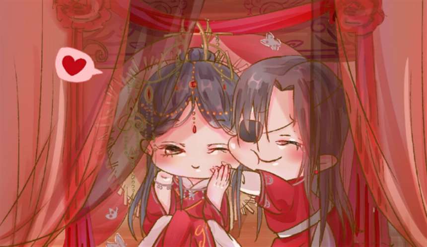 原创《天官赐福》花