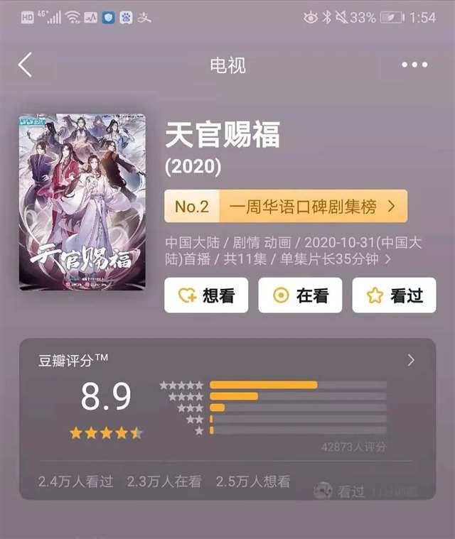 二次元CP 《天官赐福》