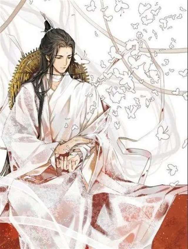 天官赐福花城谢怜壁纸插画图片