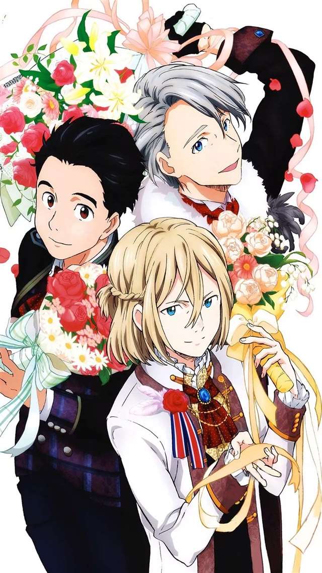 冰上的尤里动漫壁纸 多图