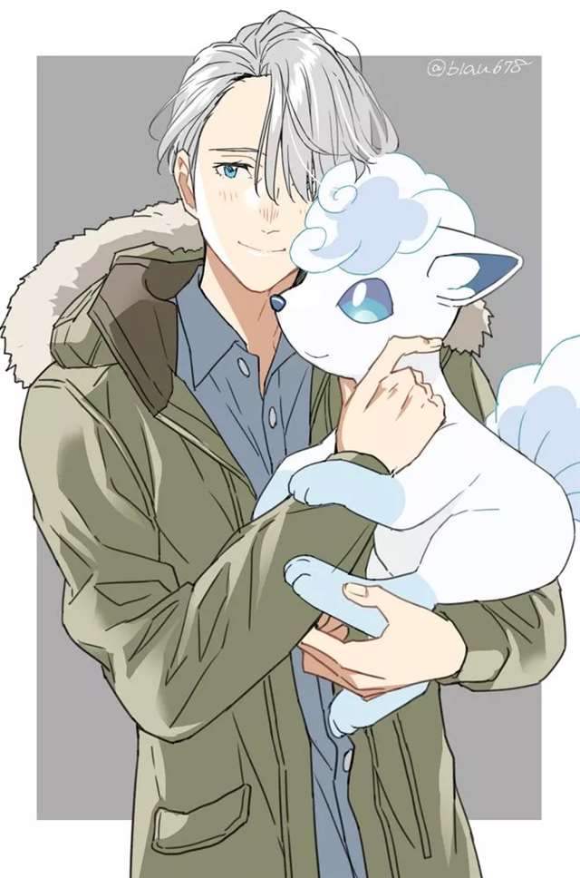 冰上的尤里动漫壁纸 多图