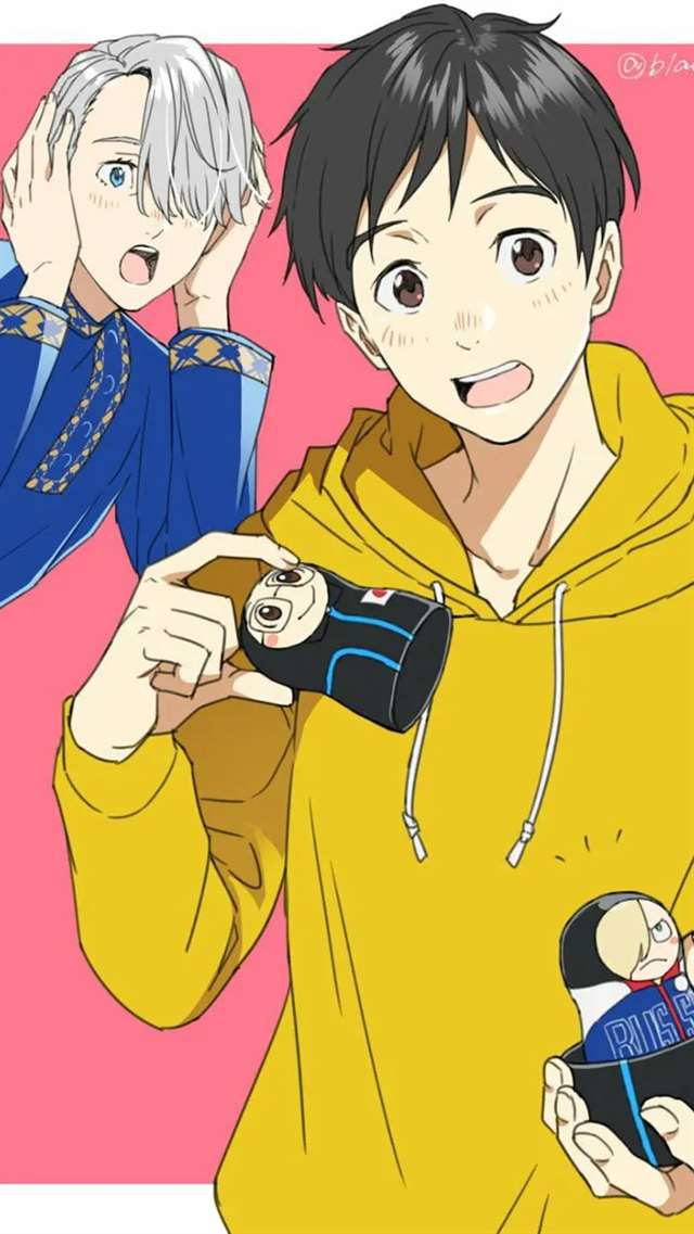 冰上的尤里动漫壁纸 多图