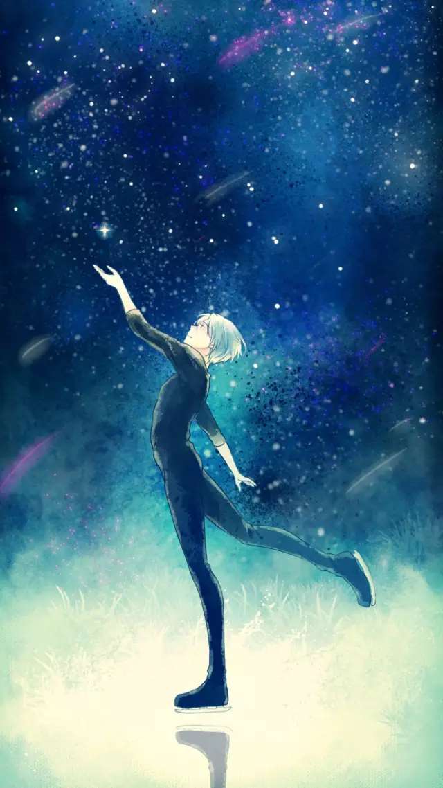 冰上的尤里动漫壁纸 多图