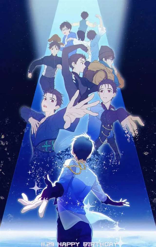 冰上的尤里动漫壁纸 多图