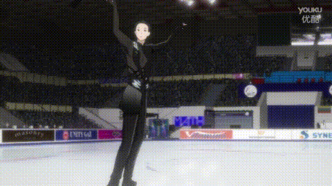 动漫冰上的尤里有点小腐，反感者谨慎观看！！