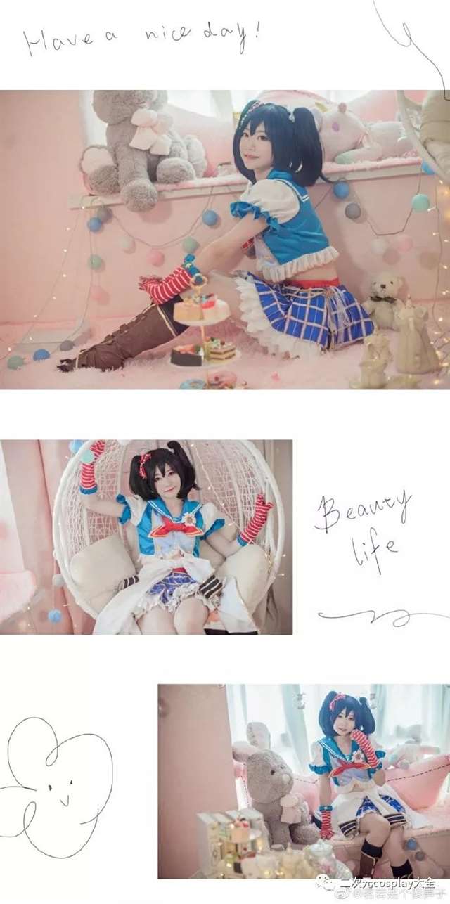  我就是最可爱的妮可妮可妮！《lovelive!》矢泽妮可的cos