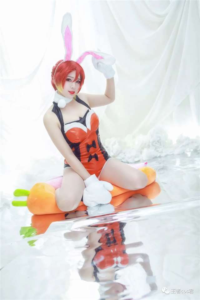 王者荣耀 花木兰cos 兔女郎