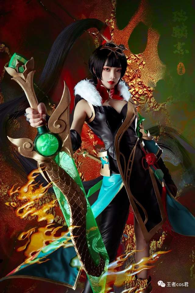王者荣耀 花木兰cos 超飒麒麟志