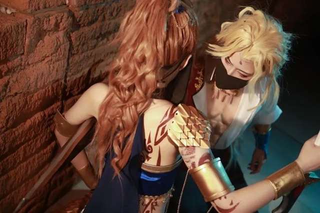 王者荣耀 花木兰 大漠同人cos