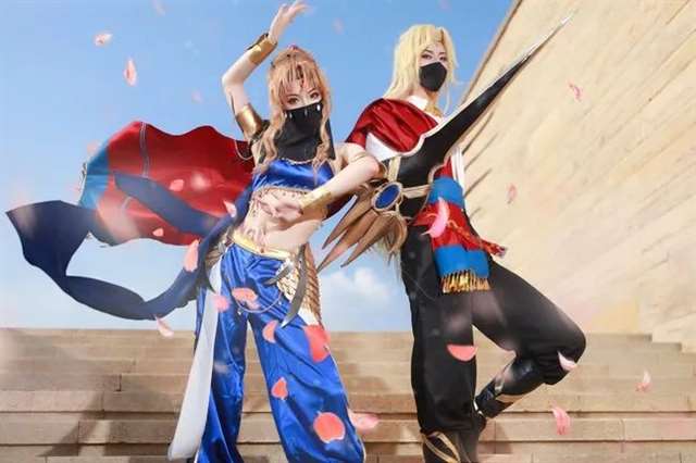 王者荣耀 花木兰 大漠同人cos