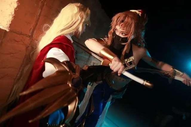 王者荣耀 花木兰 大漠同人cos