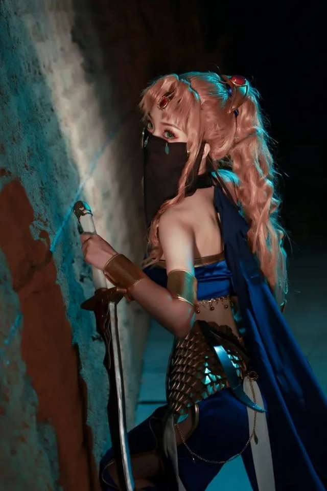 王者荣耀 花木兰 大漠同人cos