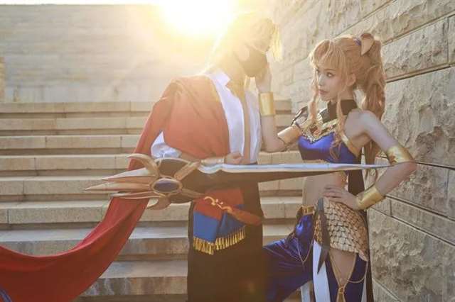 王者荣耀 花木兰 大漠同人cos