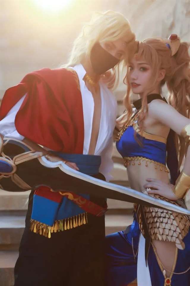 王者荣耀 花木兰 大漠同人cos