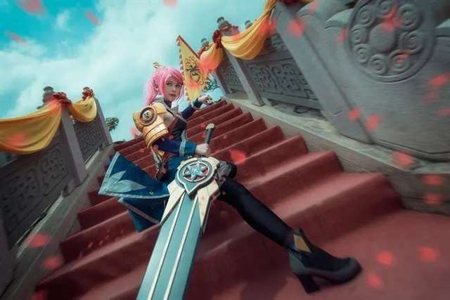 王者荣耀cos传说之刃 花木兰原皮