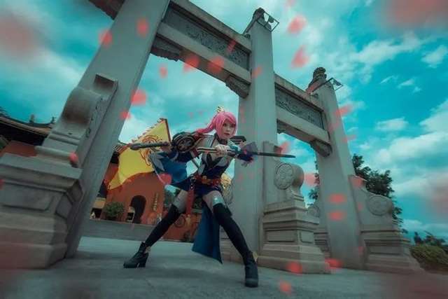 王者荣耀cos传说之刃 花木兰原皮