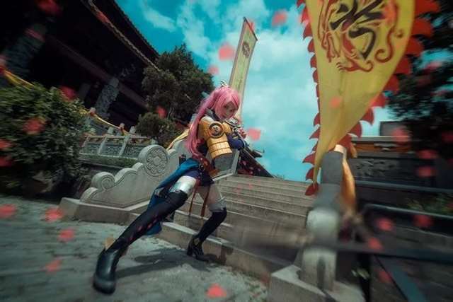 王者荣耀cos传说之刃 花木兰原皮