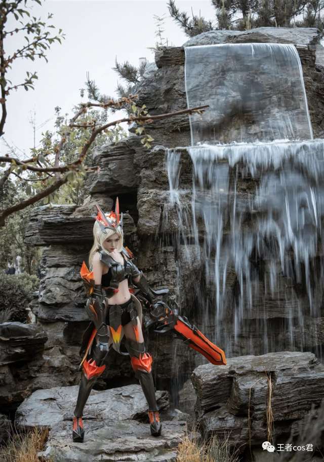 王者荣耀 花木兰cos 娇小可爱猎龙者