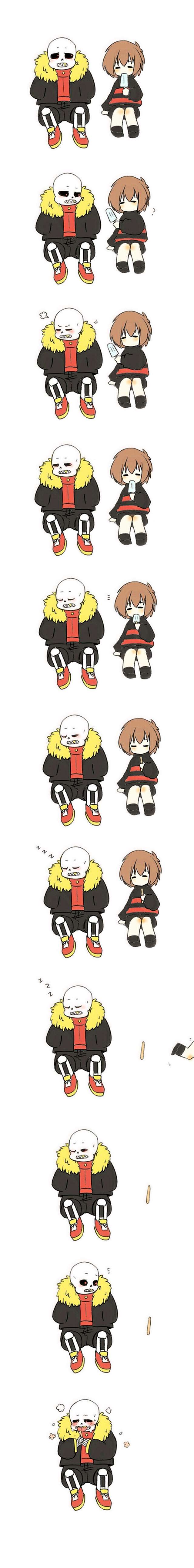 fell sans和frisk