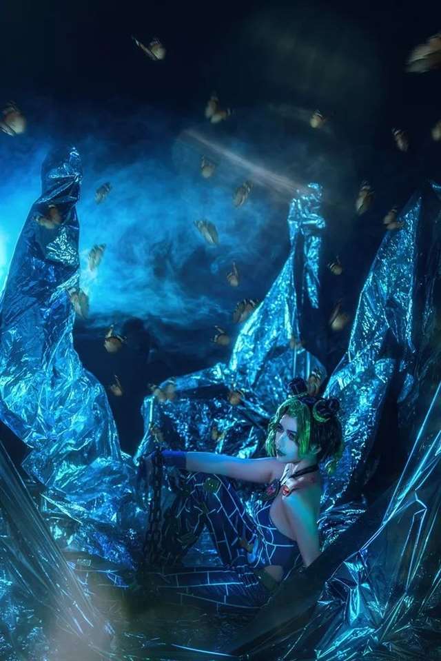 COSPLAY  jojo-空条徐伦@茶朵 