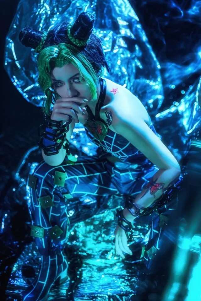 COSPLAY  jojo-空条徐伦@茶朵 