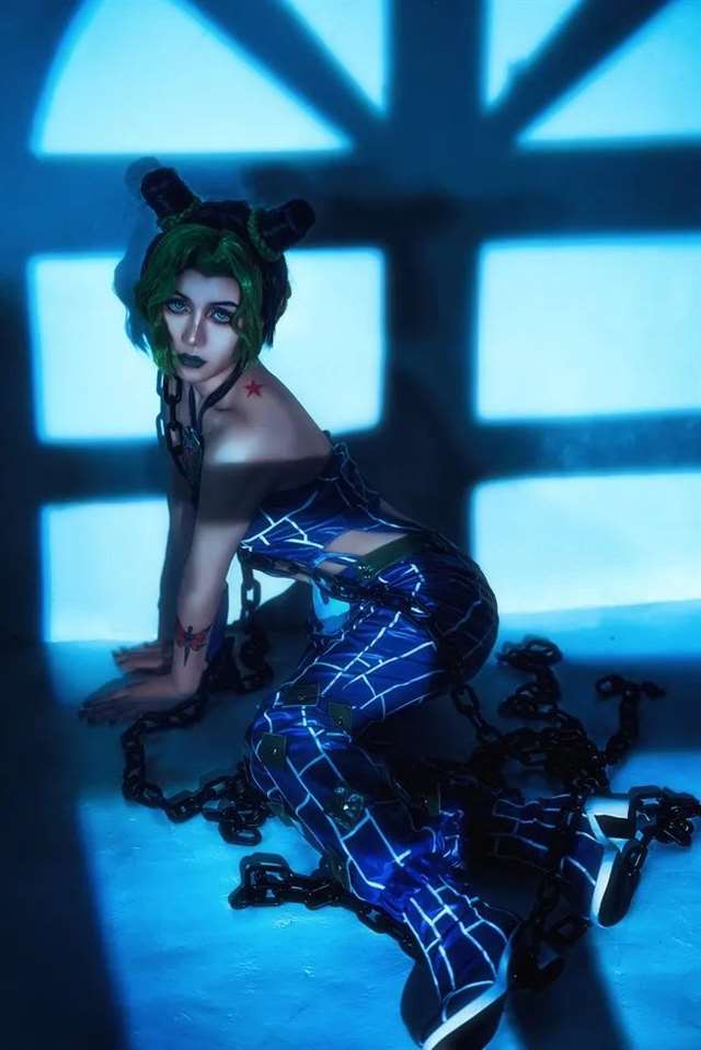 COSPLAY  jojo-空条徐伦@茶朵 