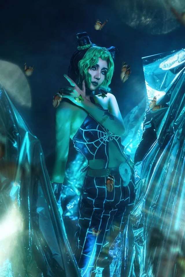 COSPLAY  jojo-空条徐伦@茶朵 