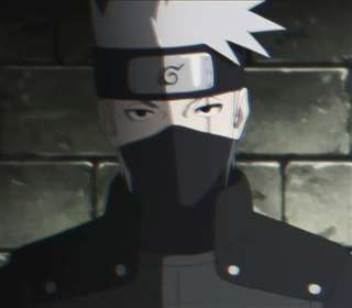 火影卡卡西 面罩下的写轮眼，不知道已被泪润湿了多少次