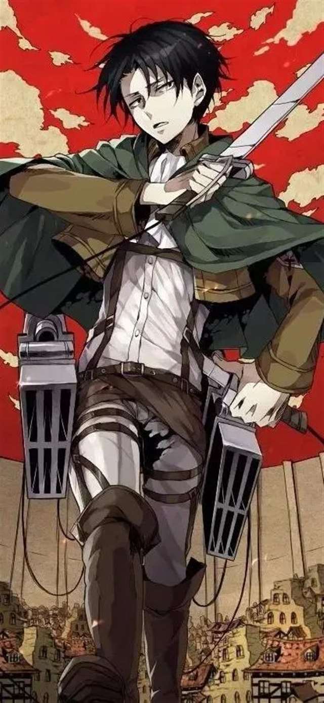 进击的巨人:男神利威尔兵长!动漫壁纸