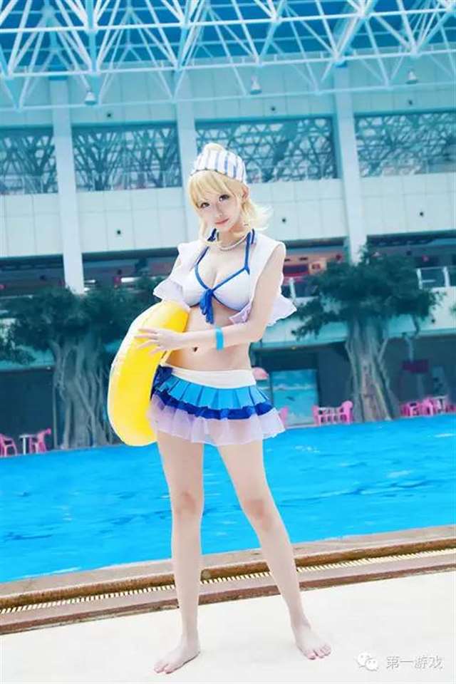 Cosplay《lovelive!》 绚濑绘里水着装COS赏