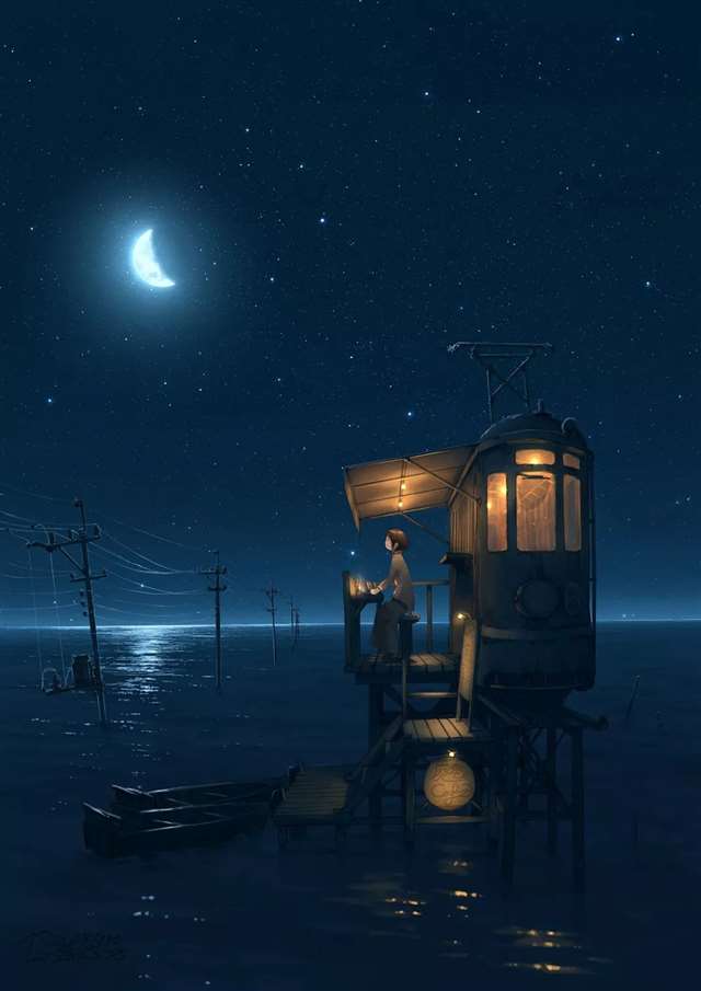 日本画师ぽち的插画作品