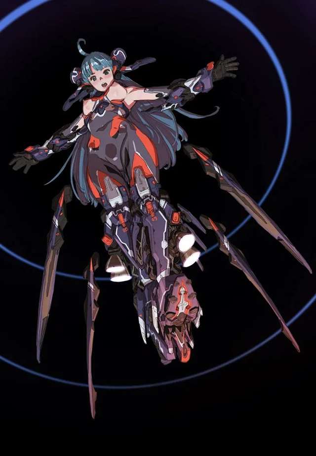  暗黑风格の机甲少女机械娘合集