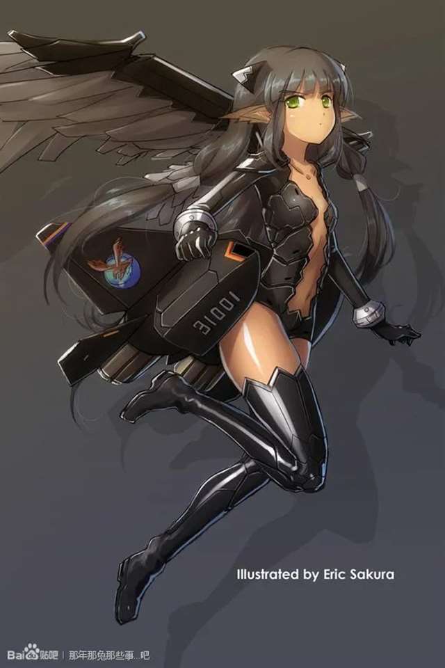  暗黑风格の机甲少女机械娘合集