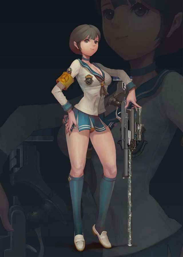  暗黑风格の机甲少女机械娘合集