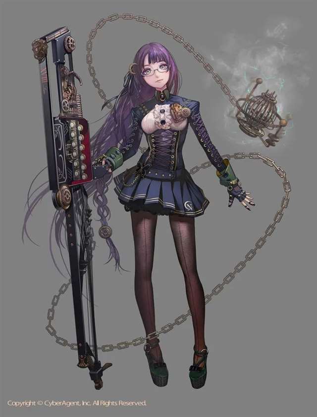  暗黑风格の机甲少女机械娘合集