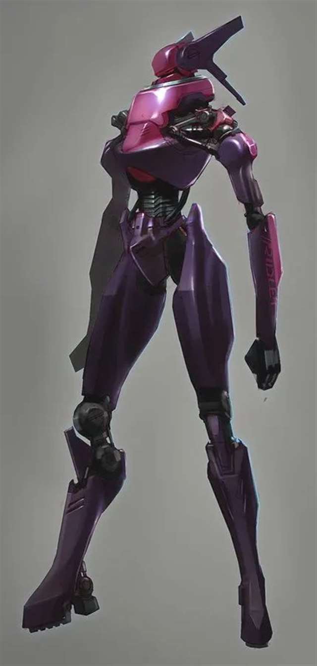  暗黑风格の机甲少女机械娘合集