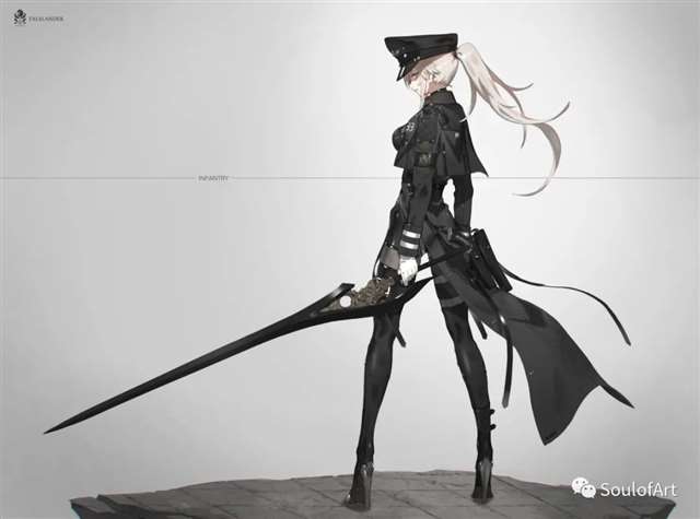 neco笔下的机械娘，设计感精美，太爱了