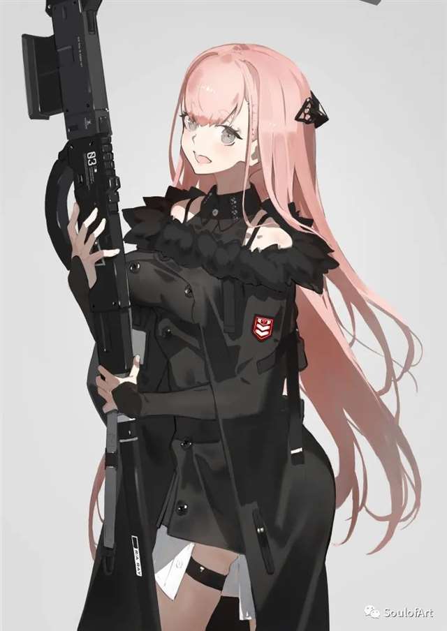 neco笔下的机械娘，设计感精美，太爱了