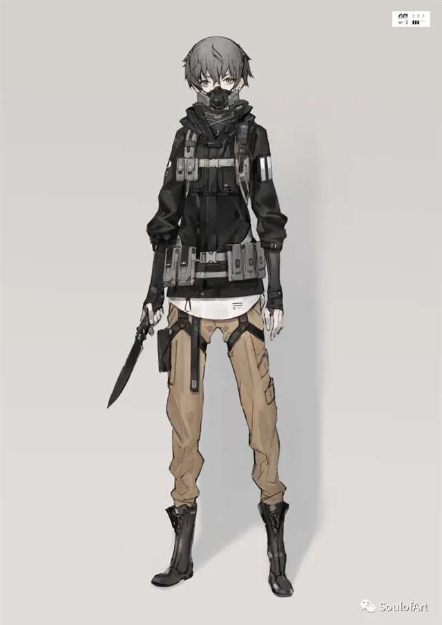 neco笔下的机械娘，设计感精美，太爱了