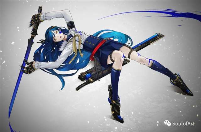 neco笔下的机械娘，设计感精美，太爱了